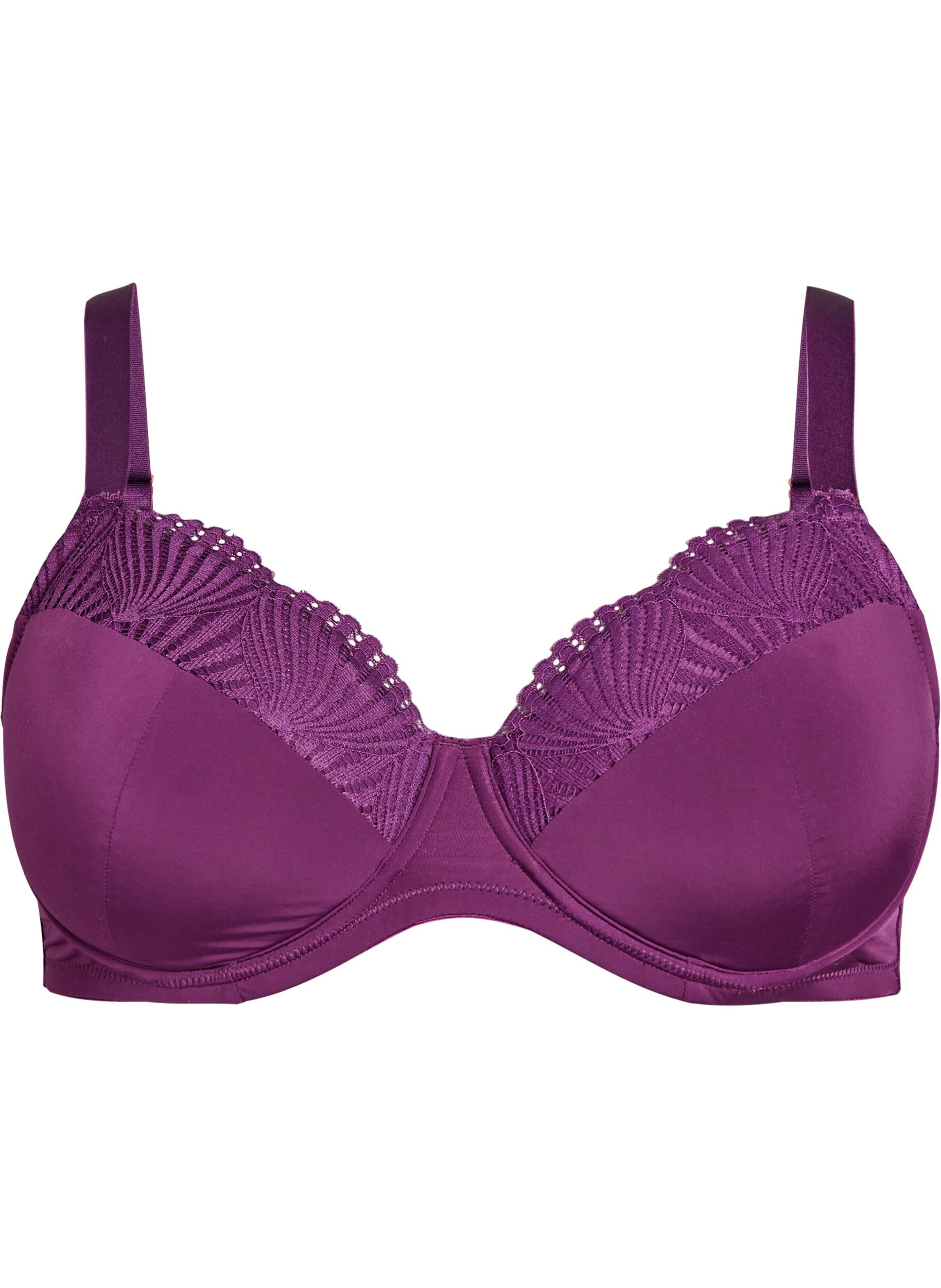 Soutien-gorge rembourr&eacute; avec d&eacute;tail en dentelle