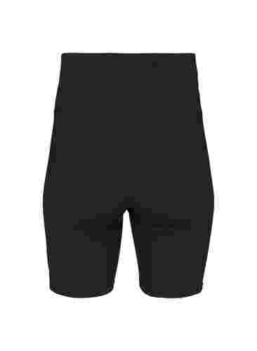 Strakke sport shorts, Black, Packshot image number 1