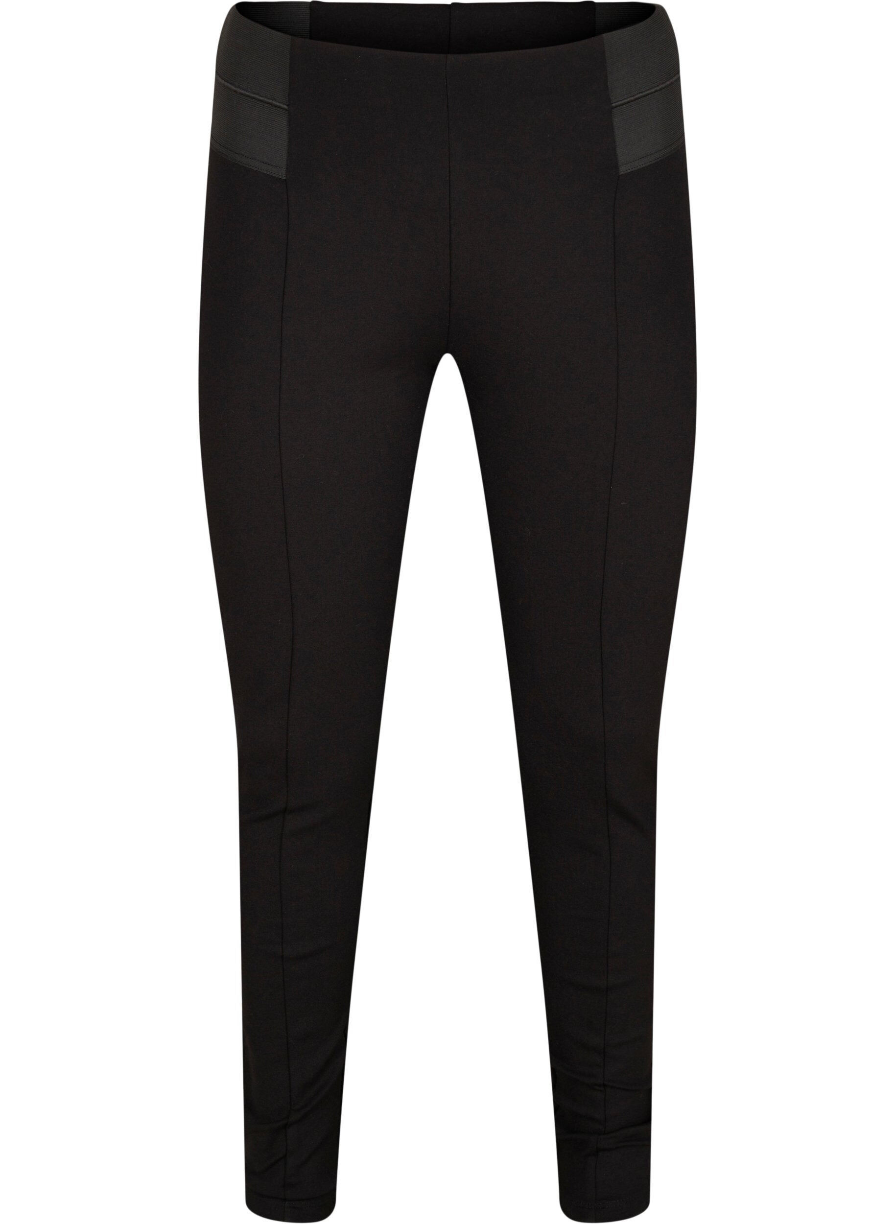 Legging met breed elastiek in de taille