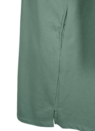 Robe de survêtement à manches courtes avec poches, Chinois Green, Packshot image number 4