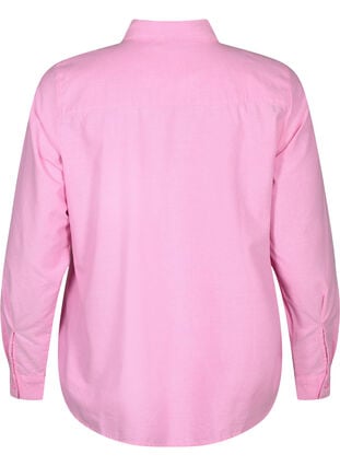 Chemise à manches longues en coton, Pink Frosting, Packshot image number 1