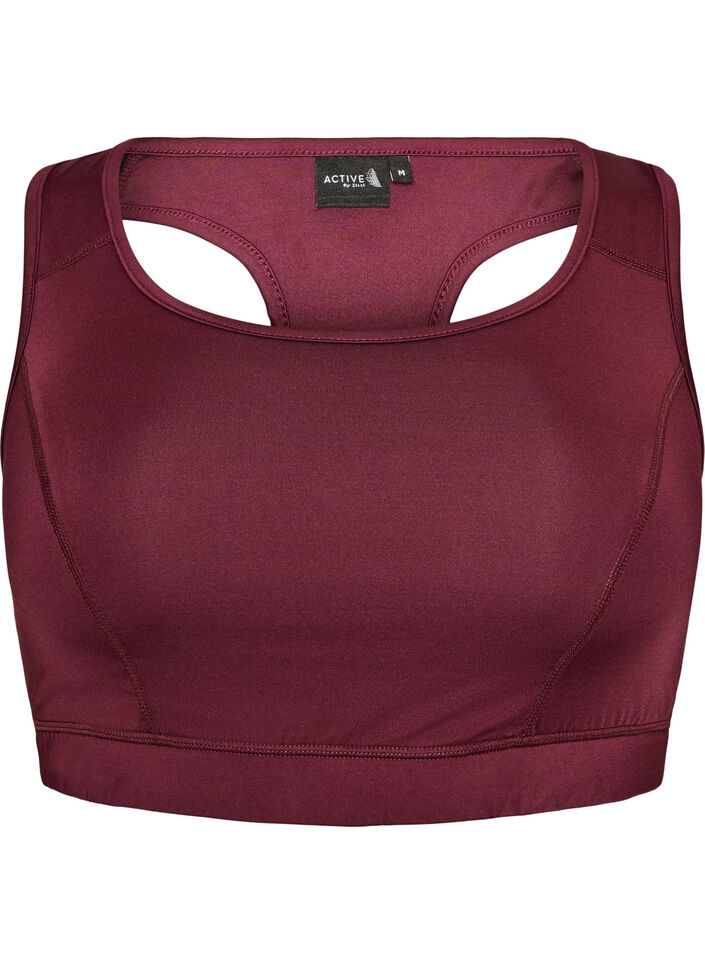 Sport-bh met racerback, Rood, Packshot image number 0