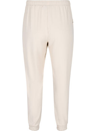 Pantalon avec poches et ourlet élastique, Warm Sand, Packshot image number 1