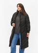 Lange puffer winterjas, Black, Model image number 2