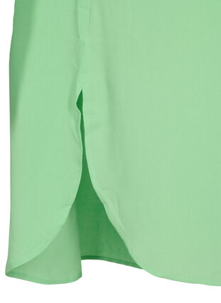 Lange viscose blouse met 2/4 mouwen, Summer Green, Packshot image number 3
