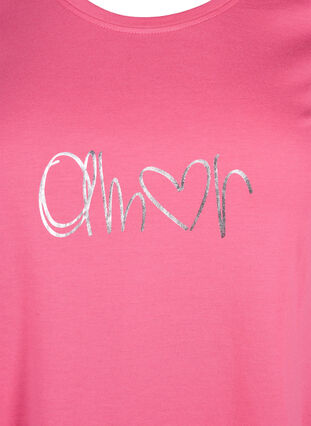 FLASH - T-shirt avec motif, Hot Pink Amour, Packshot image number 2