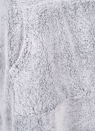 Robe en peluche surdimensionnée avec poche, Grey Melange, Packshot image number 3