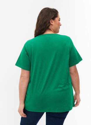 FLASH - T-shirt met ronde hals, Jolly Green, Model image number 1
