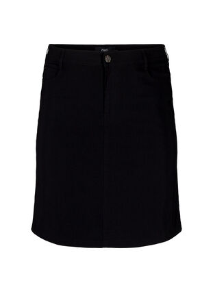 Korte rok met binnenkant korte broek, Black, Packshot image number 0