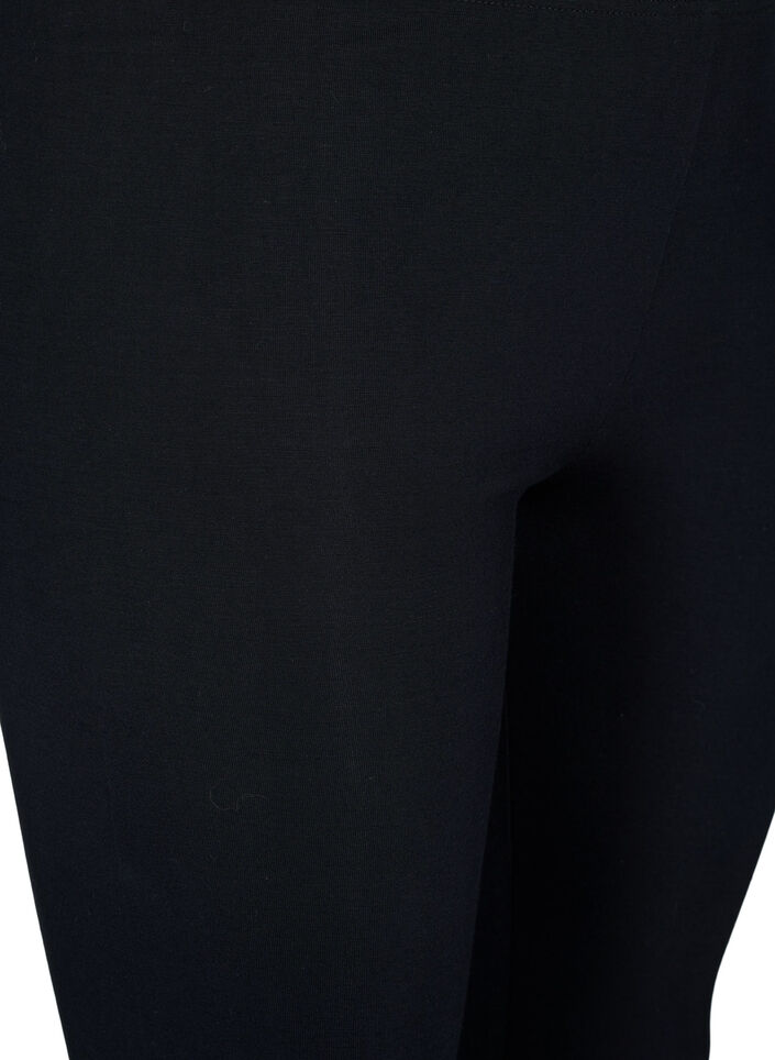 Leggings en viscose à pois, Black, Packshot image number 2