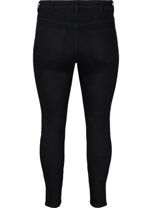 Promotieartikel - Cropped Amy jeans met split, Black, Packshot image number 1
