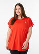 T-shirt de sport couleur unie, Orange, Model image number 0