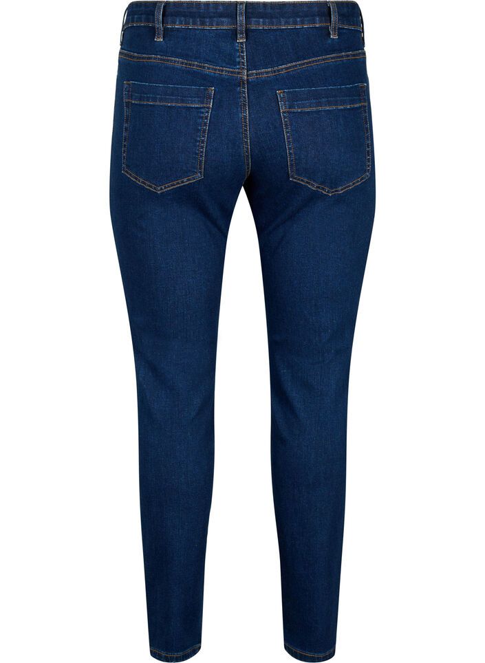 Jean Emily coupe slim fit avec taille normale, Bleu, Packshot image number 1
