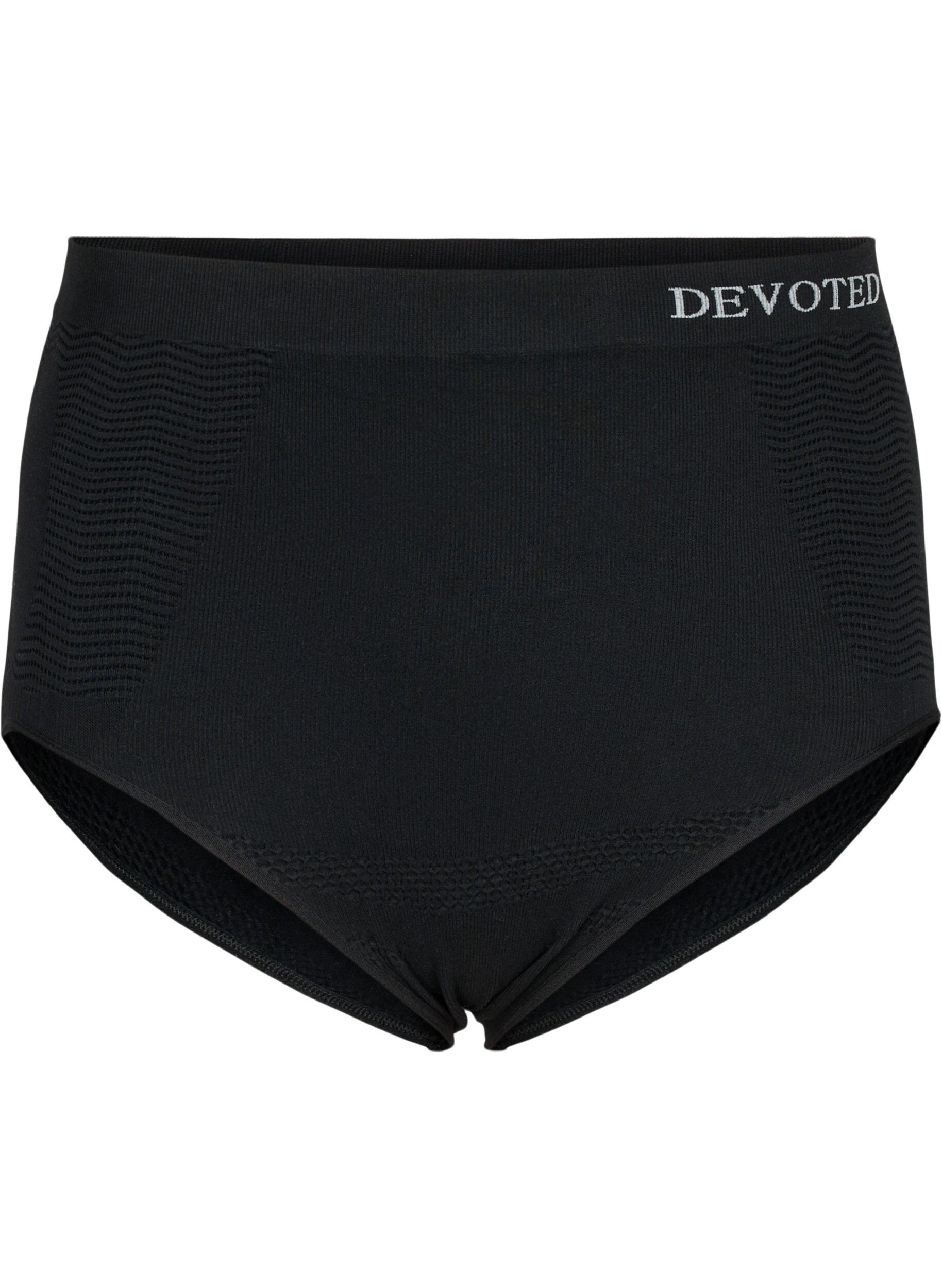 ZizziNaadloze legging met hoge taille, Black, Packshot image number 0