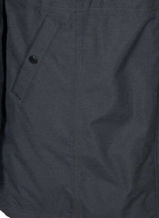 Veste d'hiver imperméable avec capuche, Black, Packshot image number 3