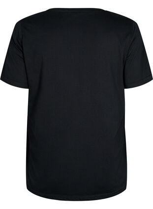 FLASH - T-shirt avec motif, Black, Packshot image number 1