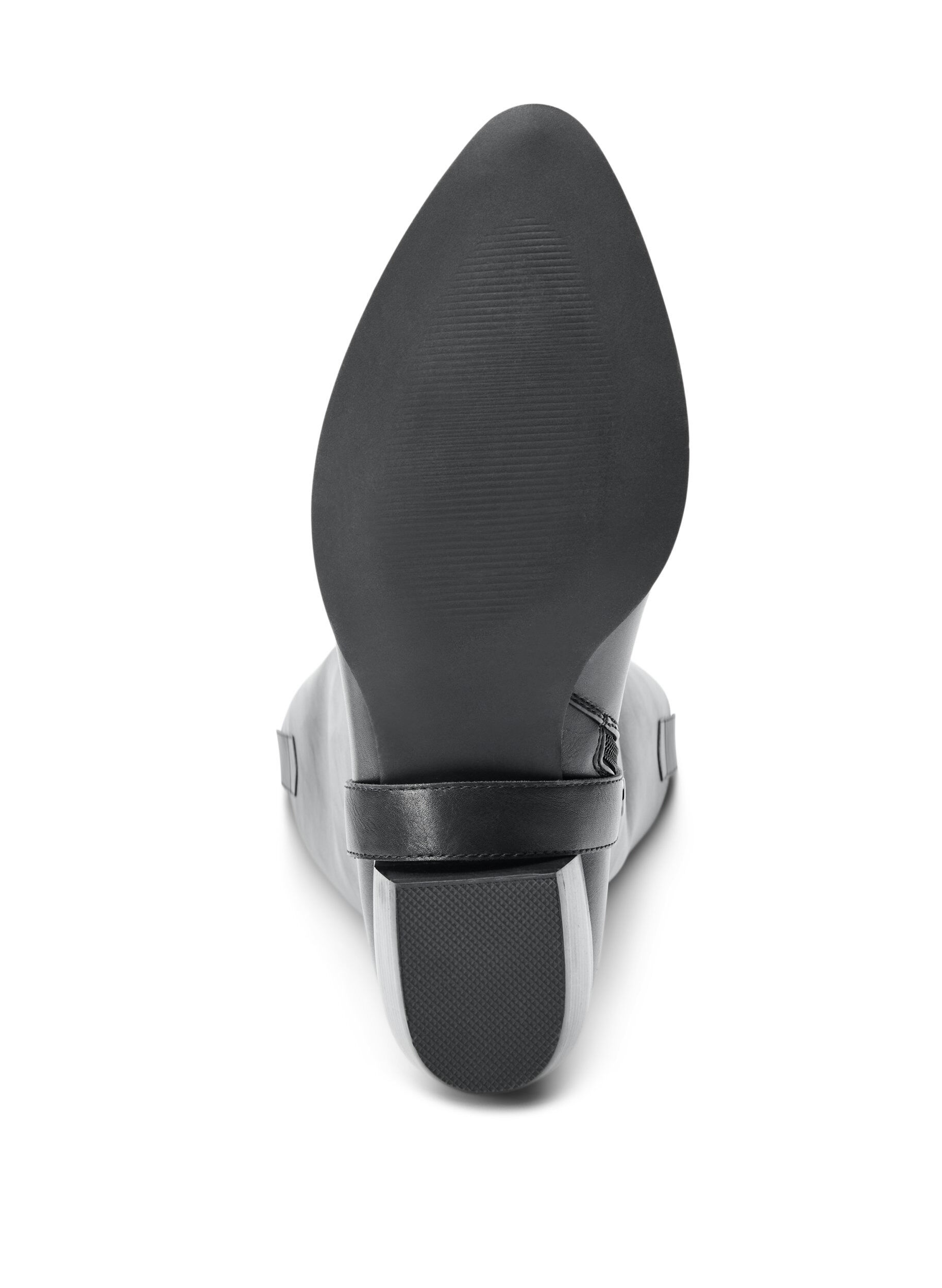 ZizziWide fit - Lange laars met afneembare schacht, Zwart, Packshot image number 5