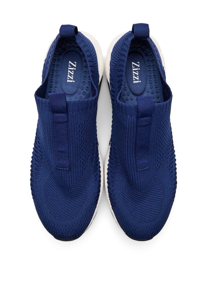 Wide fit - Instapsneaker, Blauw, Packshot image number 2