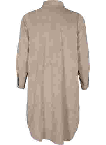 Robe chemise en velours, Fungi, Packshot image number 1