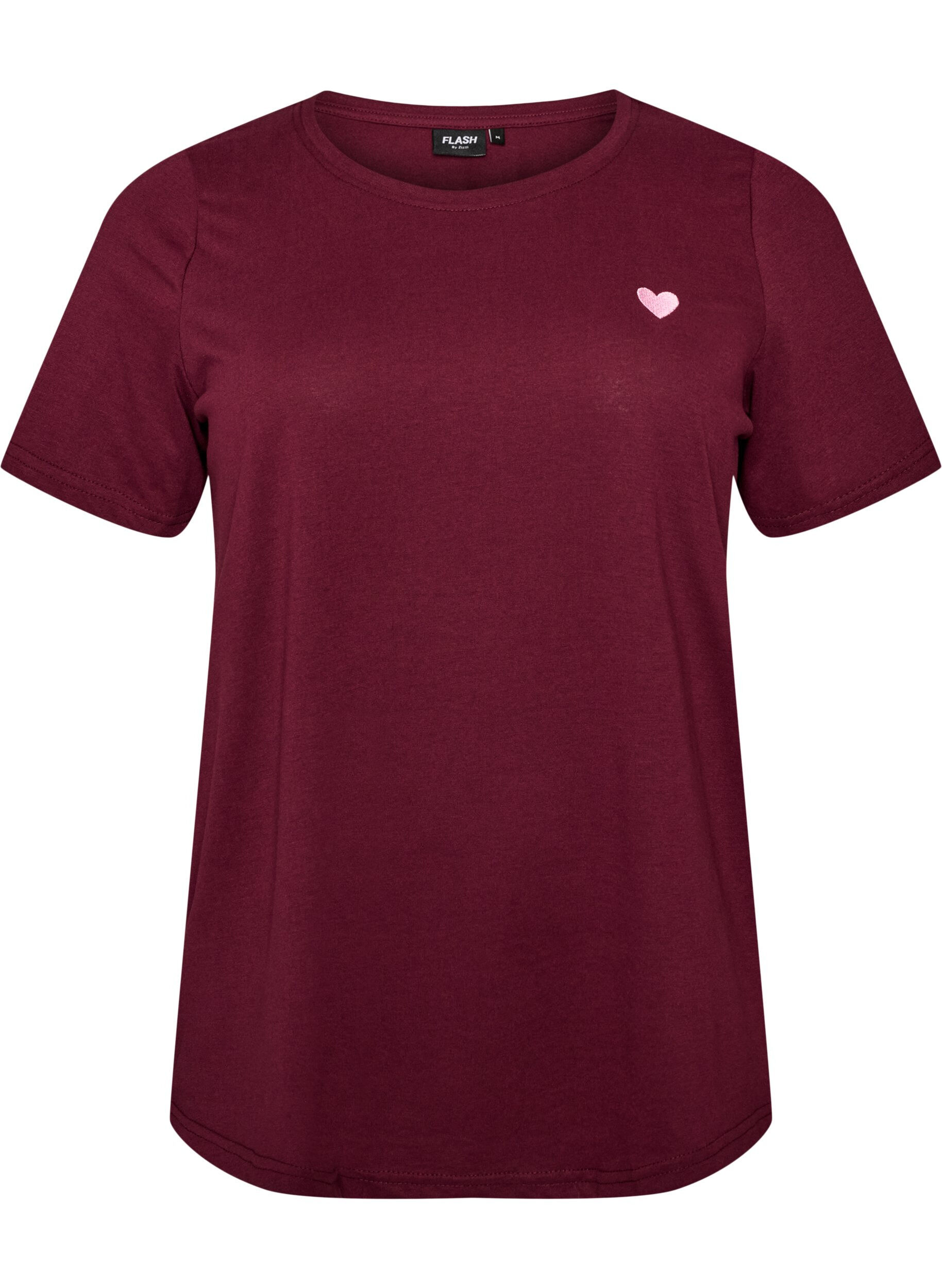 ZizziT-shirt met print, Rood, Packshot image number 0