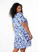 FLASH - Jurk van viscose met coupenaad, Blauw, Model image number 2