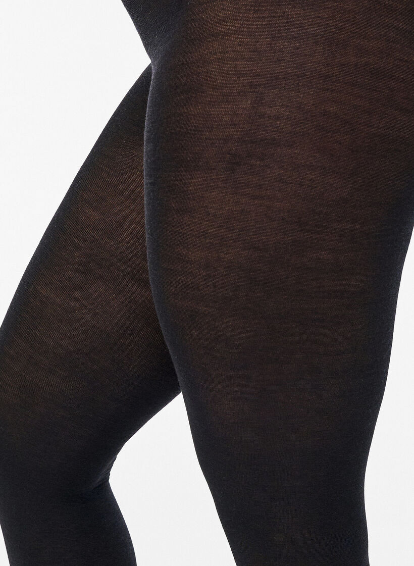 Collants en laine, Noir, Model