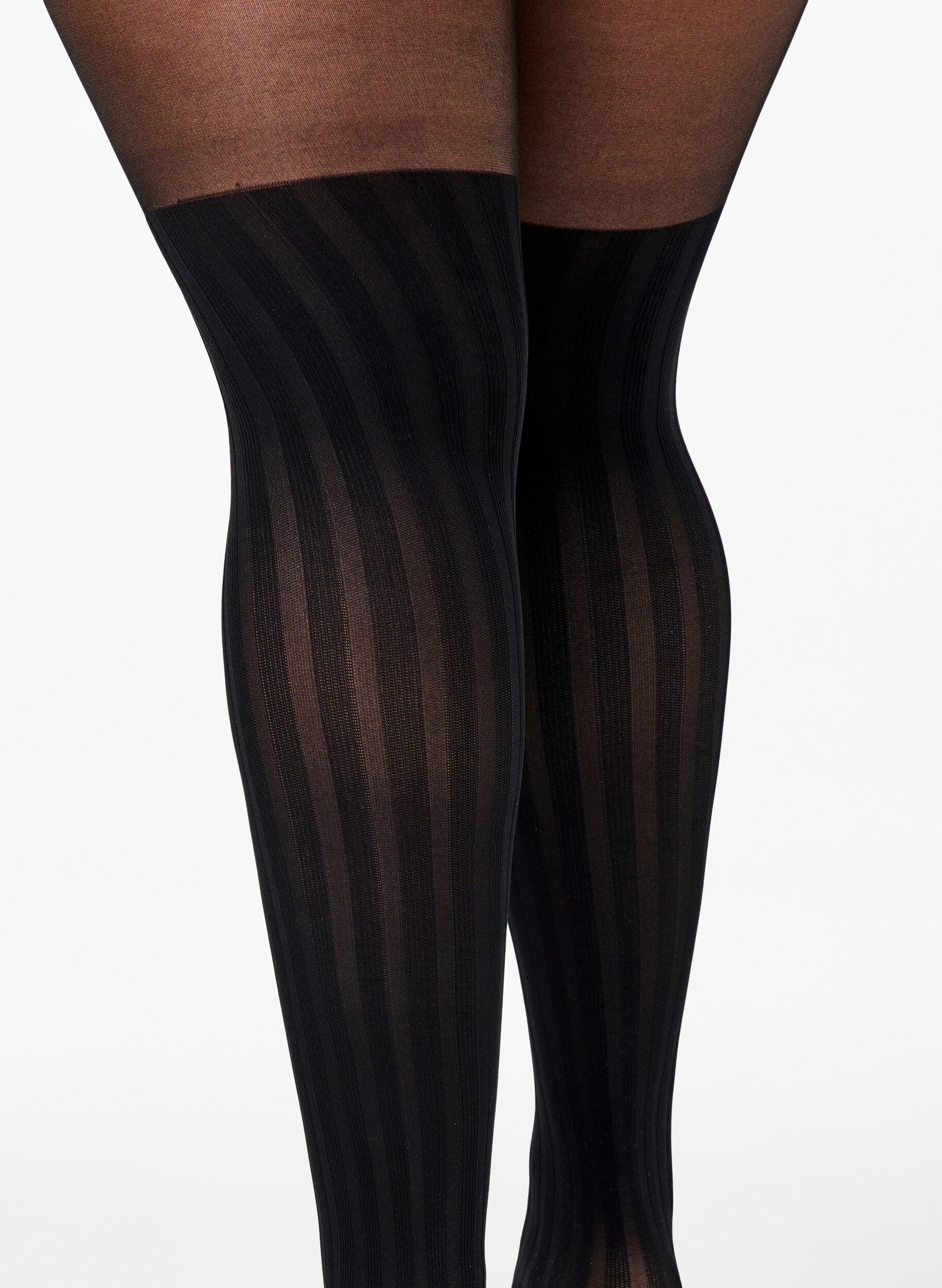 ZizziOverknee-look panty in 50 denier, Black, Packshot image number 2