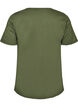 T-shirt met motief, Groen, Packshot image number 1