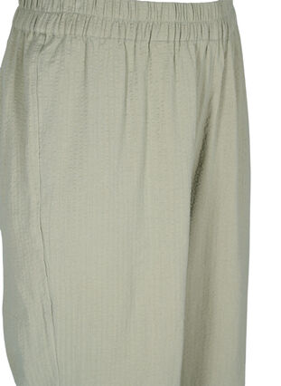 Pantalon en coton avec structure, Seagrass , Packshot image number 2