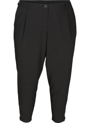 Pantalon court au design classique, Black, Packshot image number 0