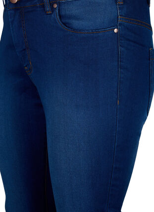 Jean taille régulière Viona, Blue Denim, Packshot image number 2