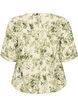 Blouse imprim&eacute;e &agrave; manches 1/2, Vert clair, Packshot image number 1
