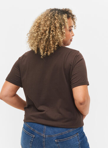 T-shirt en coton basique, Molé, Model image number 1