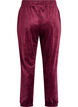 Losvallende fluwelen broek, Donker Bordeaux, Packshot image number 1