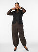 Gilet met knoopsluiting, Zwart, Model image number 1