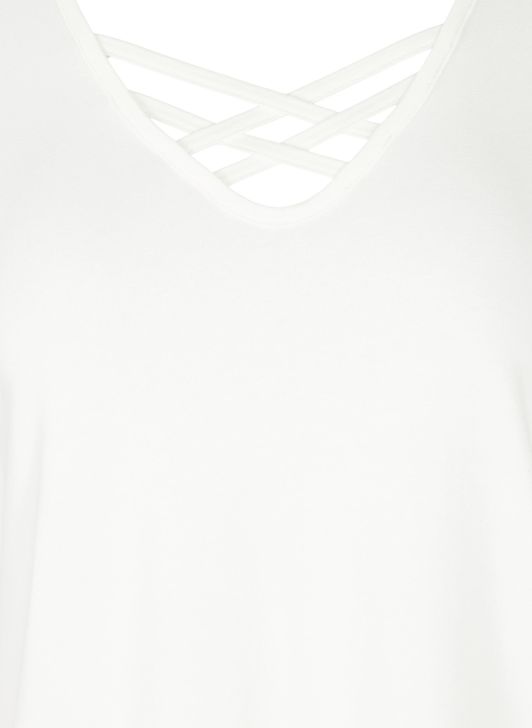 ZizziT-shirt, Warm Off-white, Packshot image number 2