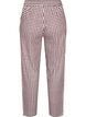 Katoenen pyjamabroek met hoge taille, Rood, Packshot image number 1