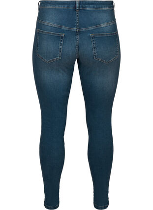 Amy-jeans, Dark Blue Denim, Packshot image number 1