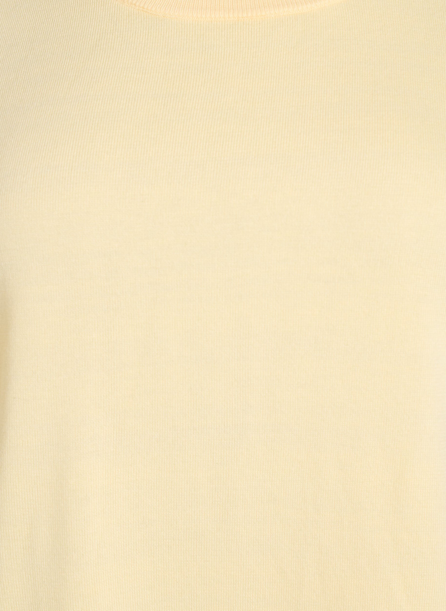ZizziBlouse en fine maille &agrave; manches courtes, Jaune clair, Packshot image number 2