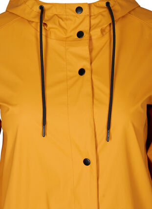 Imperméable à capuche avec coutures étanches, Spruce Yellow, Packshot image number 2