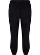 Pantalon ample en coton avec poches, Noir, Packshot image number 1