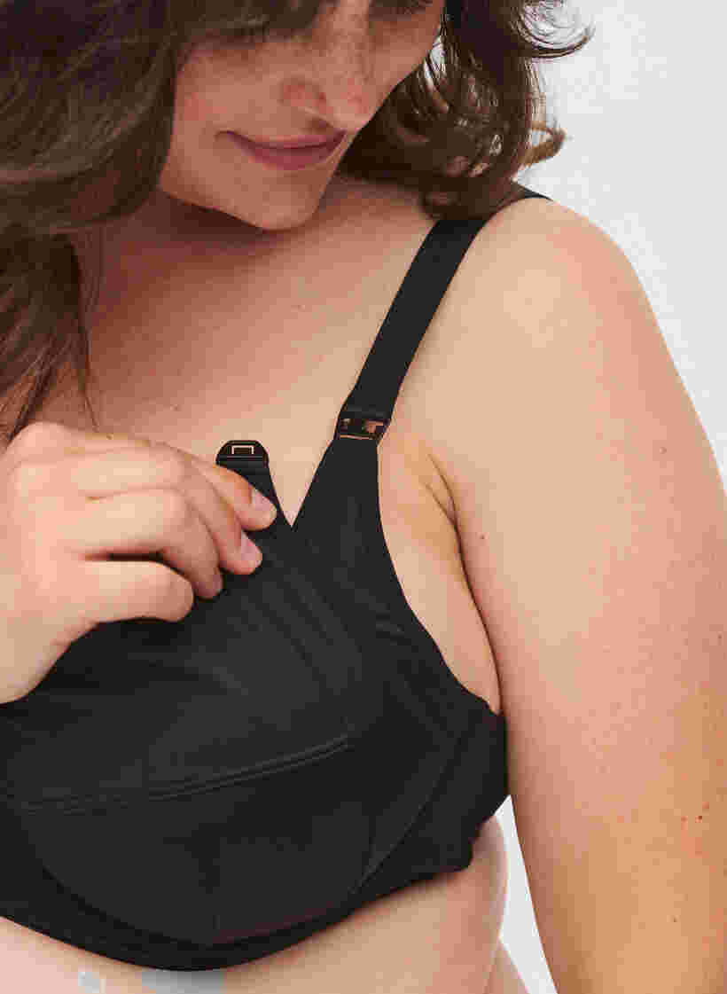 Soutien-gorge d'allaitement Figa à armatures, Black, Model image number 2