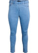 Jeggings met hoge taille, Blauw, Packshot image number 0