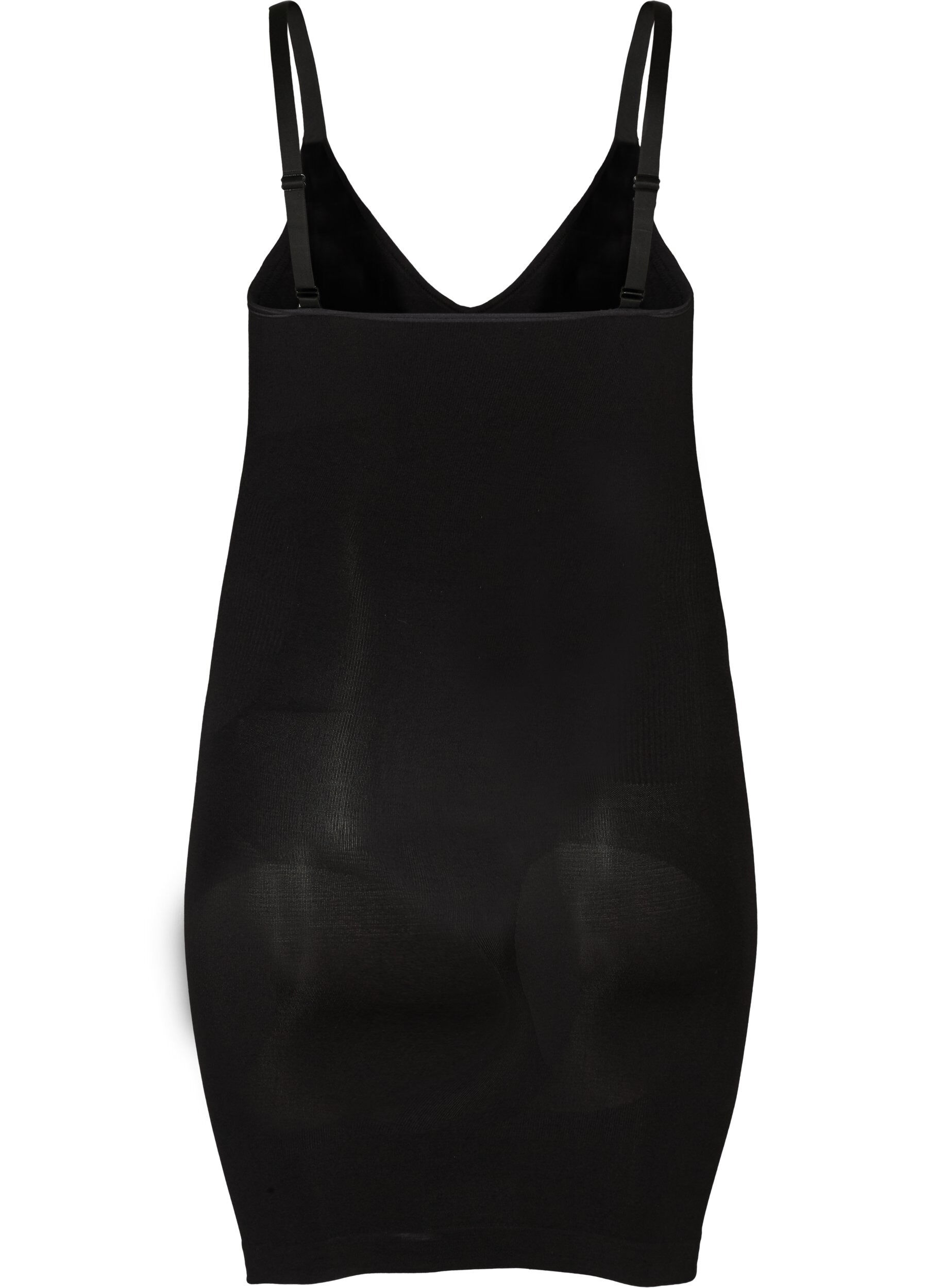 ZizziShapewear jurk met dunne bandjes, Zwart, Packshot image number 1