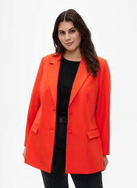 Klassieke blazer met knoopsluiting, Orange.com, Model