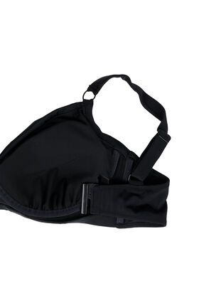 Soutien-gorge à armatures de bikini avec drapé, Black, Packshot image number 3