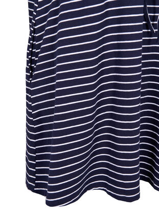 Tunique à manches courtes en coton, Night Sky Stripe, Packshot image number 3
