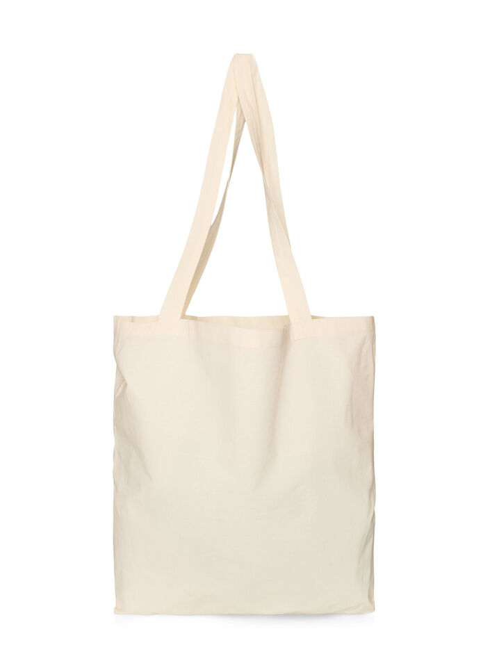 Tote bag imprim&eacute;, Noir, Packshot image number 1