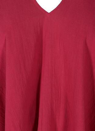 Tunique de couleur unie sans manches, Sangria, Packshot image number 2