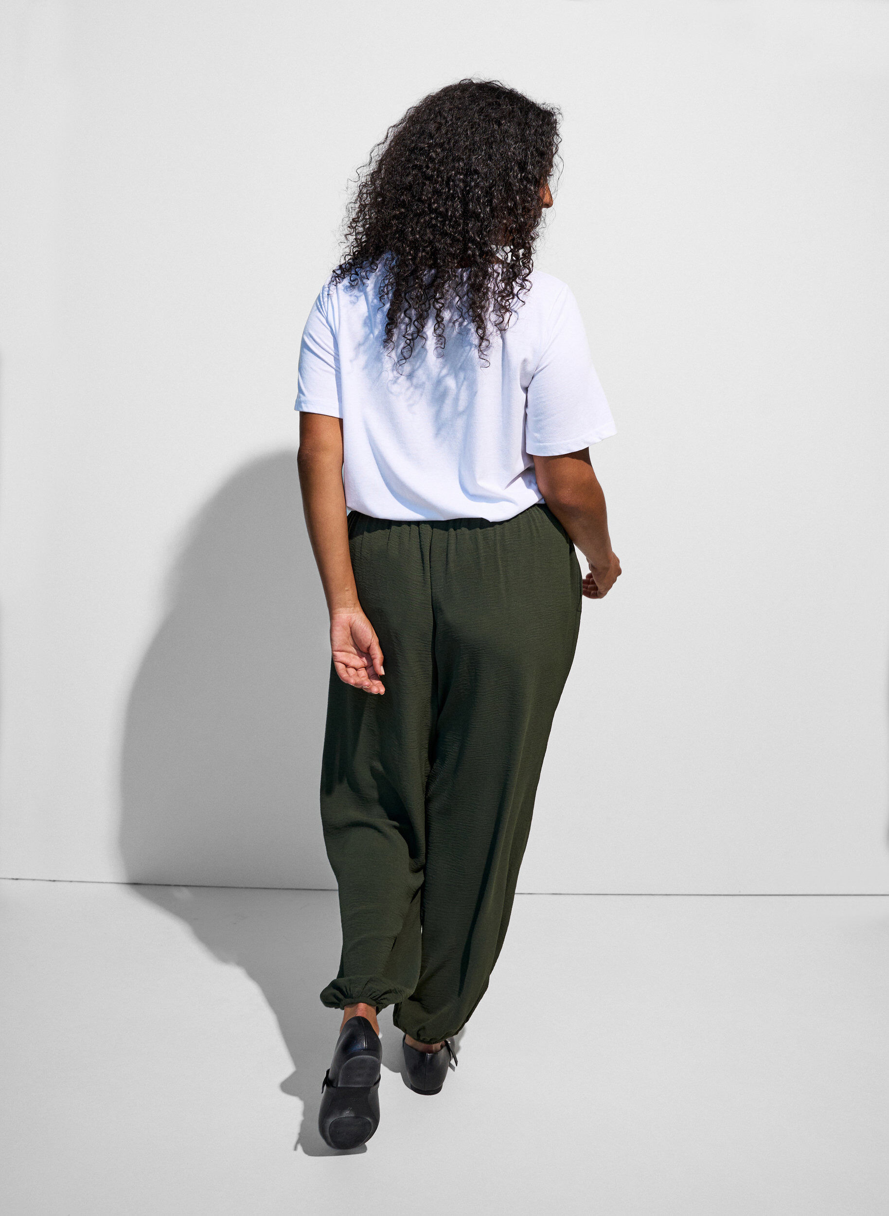 ZizziT-shirt met print, Wit, Model image number 2